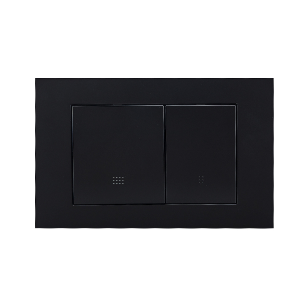 Клавиша смыва Olive'S Porto 24 см PR412B черная, цвет черный - фото 1