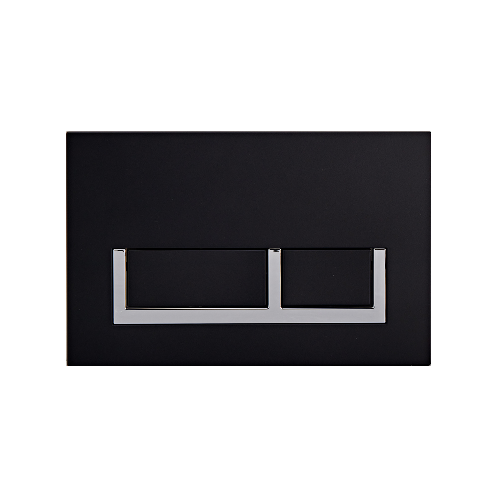 Клавиша смыва Olive'S Sierra 24 см SR419B черная, цвет черный