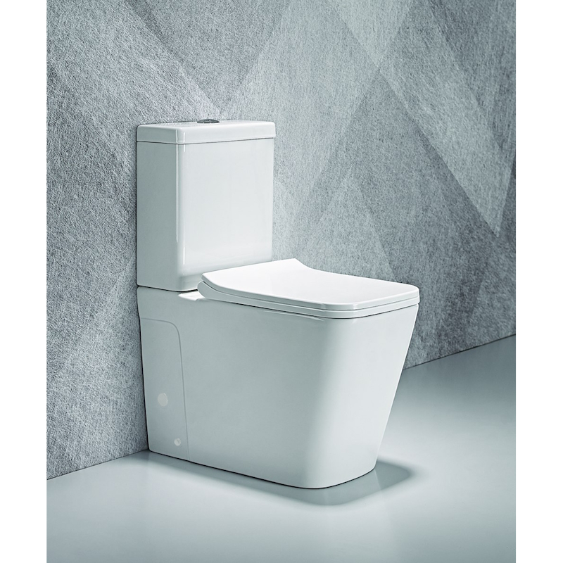 Унитаз напольный OliveS TIESO TS31126DP белый с крышкой микролифт 19711₽