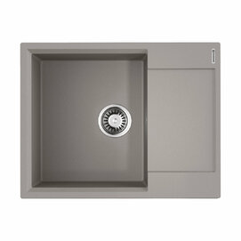 Кухонная мойка Omoikiri 65 см Daisen 65T-GR Tetogranit, leningrad grey