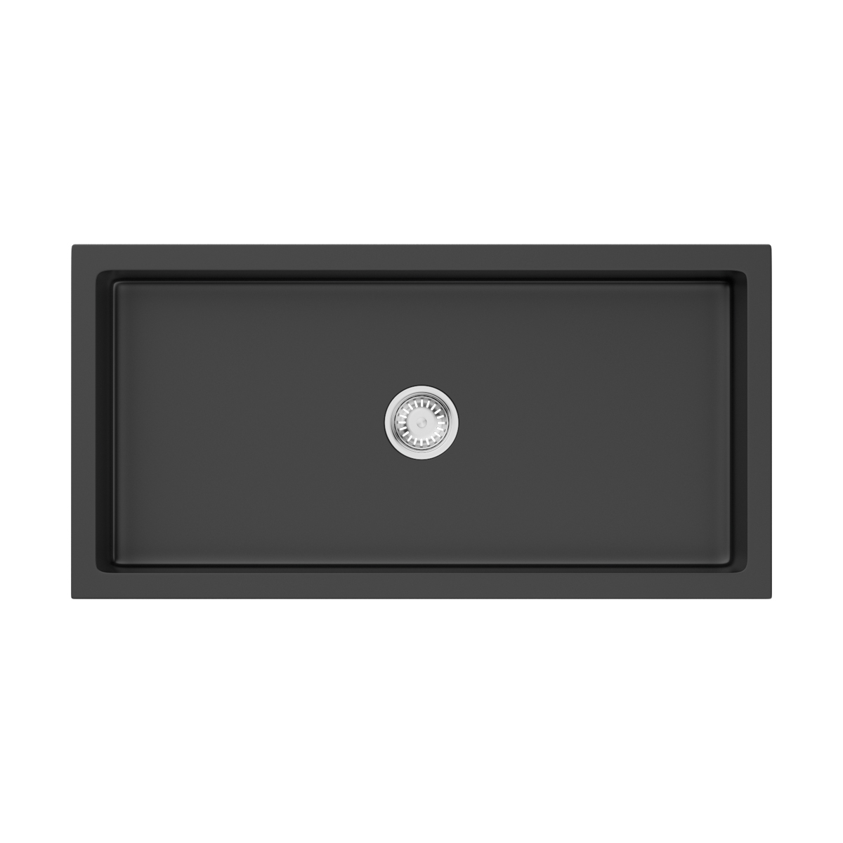 Кухонная мойка Omoikiri Mikura 91 см 91-BL черная 141288₽