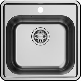 Кухонная мойка Omoikiri Notoro 49 см 4997437 silver matt
