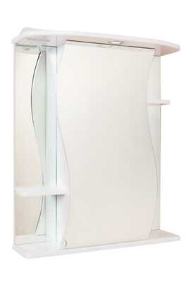 Зеркальный шкаф Onika Лилия 55 см правый, белый