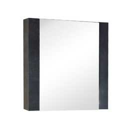Зеркальный шкаф Onika Стоун 68 см темный бетон