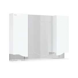 Зеркало со шкафчиком Onika Веронэлла 102 см белый