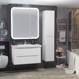 Мебель для ванной Opadiris Элеганс 90 см белый