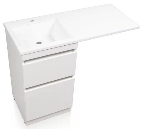Мебельная раковина Opadiris Эстет Даллас 120 ФР-00001490
 левая, цвет белый - фото 2