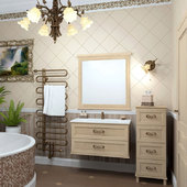 Мебель для ванной Opadiris Гарда 90 бьянко