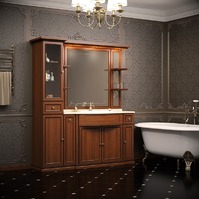 Мебель для ванной Opadiris Корсо Оро Композиция 6