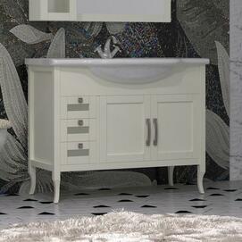 Мебель для ванной Opadiris Мираж 100 см слоновая кость