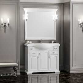 Мебель для ванной Opadiris Риспекто 100 белая матовый