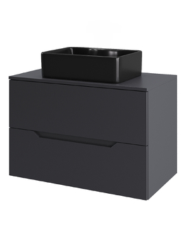 Мебель для ванной комнаты Orange Line 70 см Li-70TugMDF+B01-475MB графит матовый