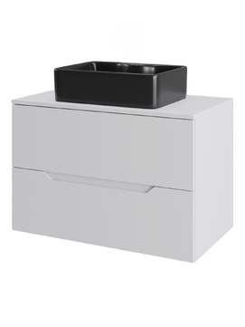 Мебель для ванной комнаты Orange Line 70 см Li-70TuwMDF+B01-475MB белая матовая