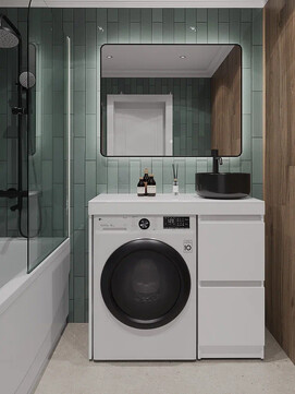 Мебель для ванной комнаты Orange Sistema STM-100TUW+B07-345B