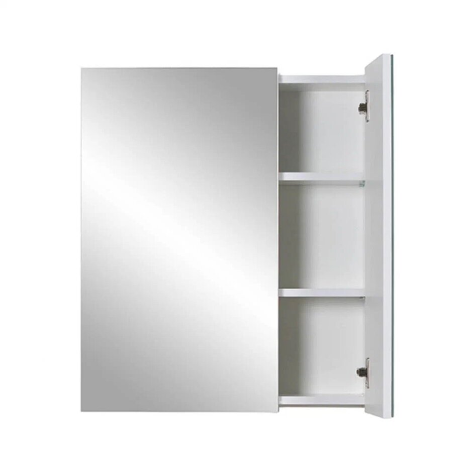 Зеркальный шкаф Orange Таис Ta-60ZSW 60 см, белое глянцевое, цвет белый глянец - фото 4