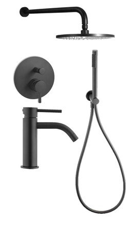 Комплект со смесителем для раковины Paffoni Light KITLIG015NO071