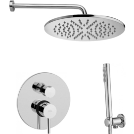Комплект для душа со смесителем Paffoni Light KITLIG018CRKING