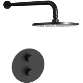 Комплект для душа со смесителем Paffoni Light KITLIQ013NO