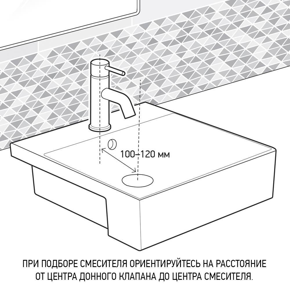 Смеситель для раковины Paini Grazia 21PZ205S матовый черный - фото 3