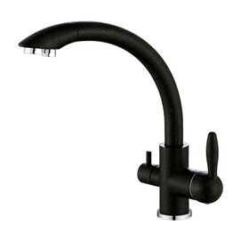 Смеситель для кухни Paulmark Essen Es213001-308 Чёрный