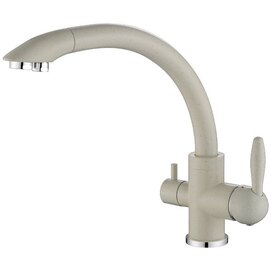 Смеситель для кухни Paulmark Essen Es213001-331 Белый