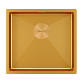 Кухонная мойка Paulmark NEXT 48 UNI PM214844-BG брашированное золото