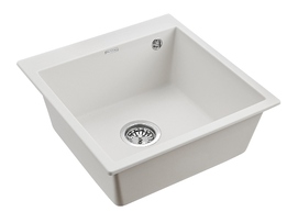 Кухонная мойка Paulmark KANTE 50 PM105152-WH белый