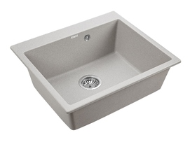 Кухонная мойка Paulmark KANTE 60 PM106052-GR серый