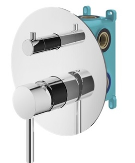 Встраиваемый смеситель для душа Plumberia Selection IXO KIT1901CR