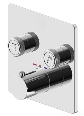 Встраиваемый смеситель для душа Plumberia Selection PSBOX PSB2902CR