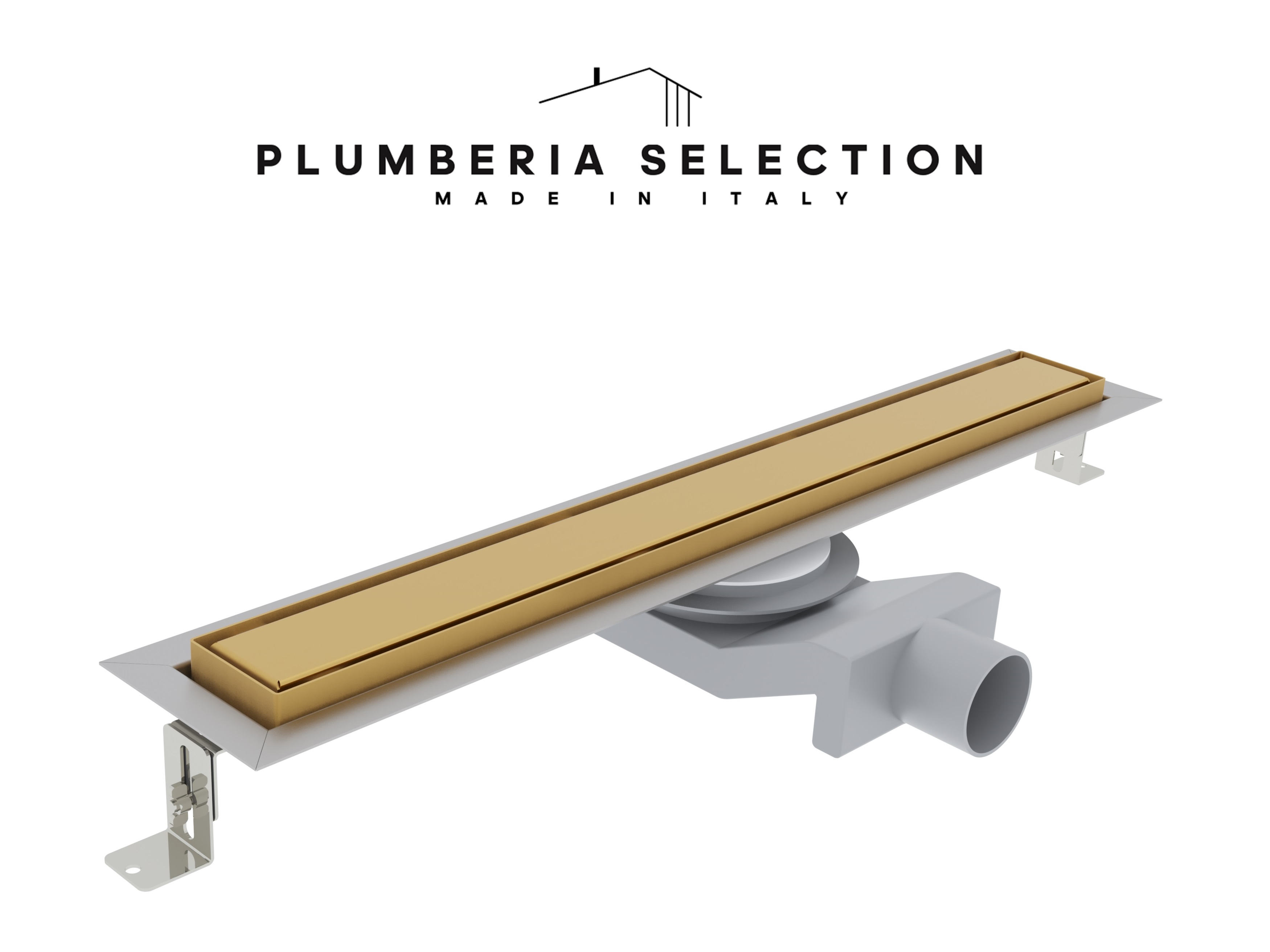 Душевой трап Plumberia Selection Pst In-Tile 100 см PST100OB черный матовый