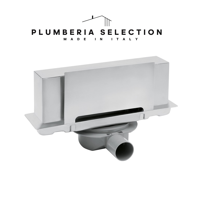 Душевой трап Plumberia Selection Psw Walldrain 30 см PSW30MT нержавеющая сталь матовая