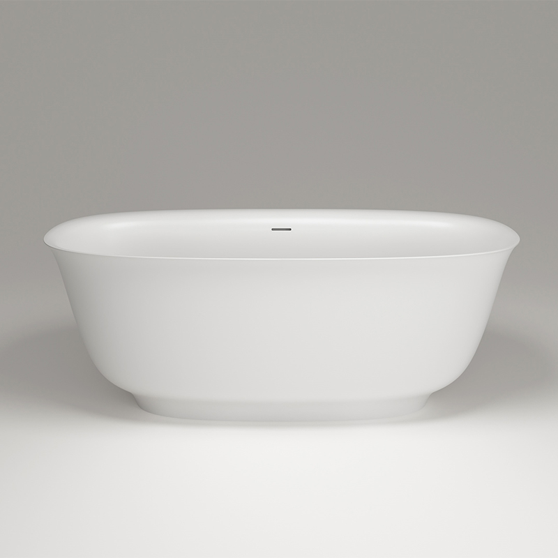 Ванна из искусственного камня Plumberia Selection Seta 171x75 SETA 170BO белая матовая