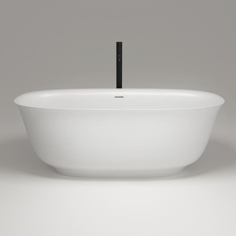 Ванна из искусственного камня Plumberia Selection Seta 171x75 SETA 170BO белая матовая