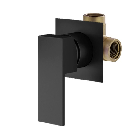 Комплект со смесителем и верхним душем Plumberia Selection TAG KITTG01NO черный матовый 45801₽