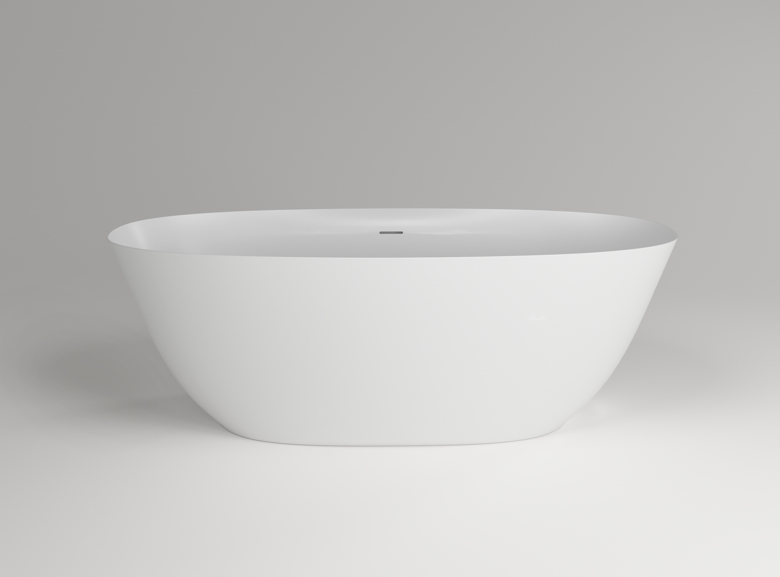 Ванна из искусственного камня Plumberia Selection Veloma 171x75 VELOMA 170BO белая матовая