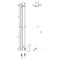 Фото Полотенцесушитель электрический Point Деметра 120x8 PN12812W белый 1
