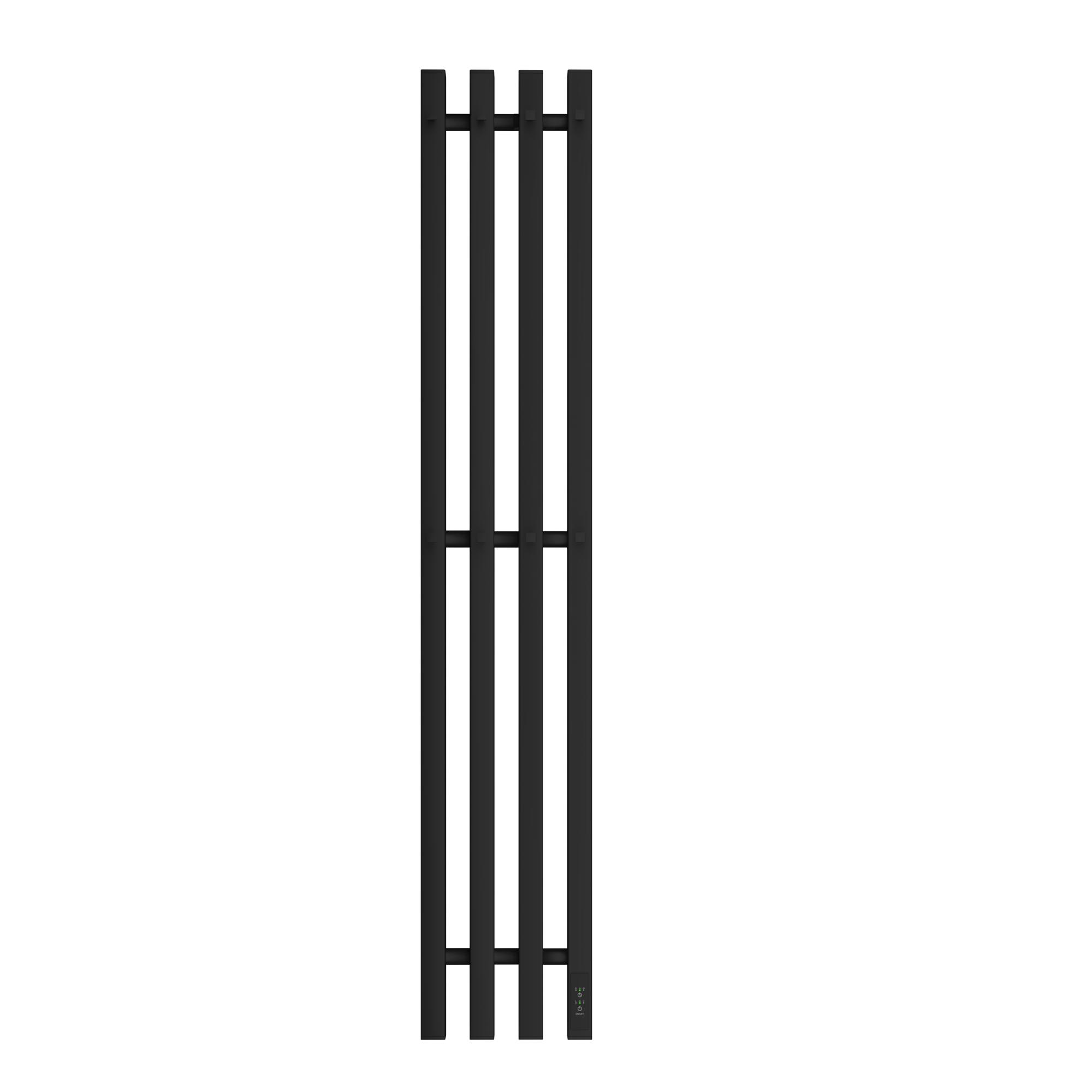 Полотенцесушитель электрический Point Гермес 119x21 PN13832B черный, размер 119x21 - фото 1