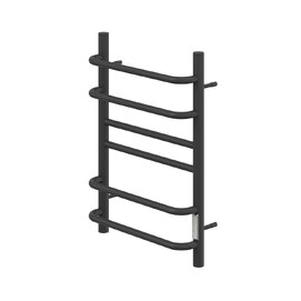 Фото Полотенцесушитель электрический Point Сатурн 60x43 PN90846B черный