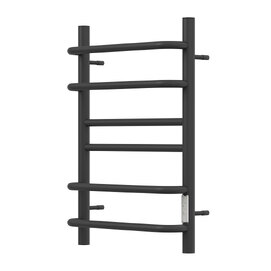 Фото Полотенцесушитель электрический Point Сатурн 60x43 PN90846B черный