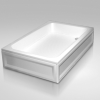 Душевой поддон RGW Acryl 80x100 B/CL-S белый