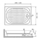 Фото Душевой поддон акриловый RGW Acryl SP-05-B 80x100 1