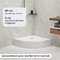 Фото Душевой поддон акриловый RGW Acryl STYLE P 90x90 6