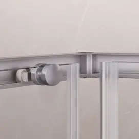 Фото Душевой уголок RGW CL-34S 100x100  стекло прозрачное, профиль хром сатин 38093400-111