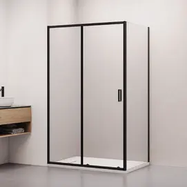Душевой уголок RGW CL-145B 120x90 380914592-14 стекло прозрачное, профиль черный матовый