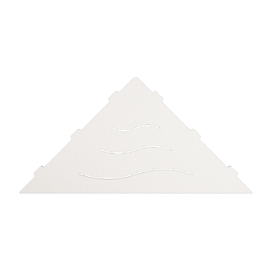 Фото Полка в ванную комнату RGW MT-02W 49279902-01 белая