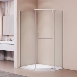 Душевой уголок RGW Passage 100x120 PA-091 стекло прозрачное, профиль хром (35089102-11)