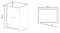 Фото Душевой уголок Radaway Classic C900 90x90 30050-04-02 стекло матовое, профиль белый, без поддона 1