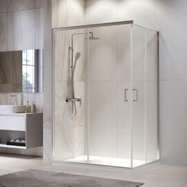 Душевой уголок RGW Passage PA-246 70x90 стекло прозрачное, профиль хром (030824679-11)