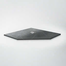 Душевой поддон RGW Stone Tray ST/T-0100G (серый) 100x100 графит
